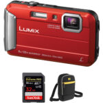 Panasonic Lumix DMC-TS30 con kit de accesorios