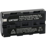 Paquete de baterías de iones de litio Watson NP-F550 (7,4 V, 2200 mAh)