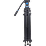 Sirui SH15 Aluminum Video Tripod with Fluid Head - Imagen 3