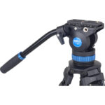 Sirui SH15 Aluminum Video Tripod with Fluid Head - Imagen 4