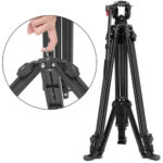 GVM 7017D Aluminum Video Tripod with Fluid Head System - Imagen 8